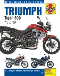 Book Cover for Triumph Tiger 800 by Matthew Coombs