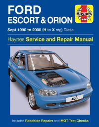 Book Cover for Ford Escort & Orion Diesel (Sept 90 - 00) by Haynes Publishing