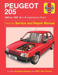 Book Cover for Peugeot 205 Petrol (83 - 97) A To P by Haynes Publishing