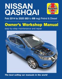 Book Cover for Nissan Qashqai Owner's Workshop Manual by Pete Gill