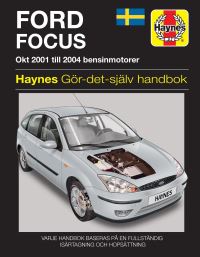 Book Cover for Ford Focus (2001 - 2004) (Svenske Utgava) by Martynn Randall