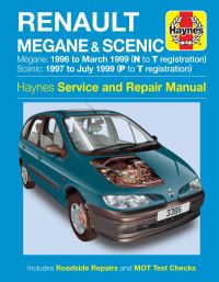 Book Cover for Renault Megane & Scenic Petrol & Diesel (96 - 99) by Jeremy Churchill