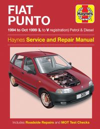 Book Cover for Fiat Punto Petrol & Diesel (94 - Oct 99) L To V by Haynes Publishing