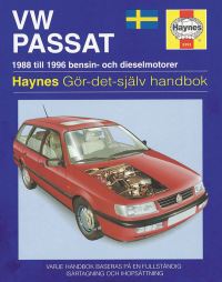 Book Cover for VW Passat 1988 - 1996 (Svenske Utgava) by Haynes Publishing