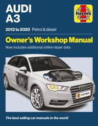 Book Cover for Audi A3 2012 to 2020 Petrol & Diesel by 