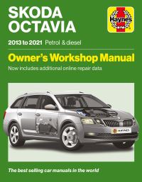 Book Cover for Skoda Octavia 2013 to 2021 Petrol & Diesel by 