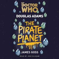Book Cover for The Pirate Planet by Douglas Adams
