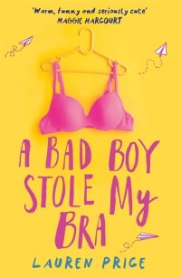 Book Cover for A Bad Boy Stole My Bra by Lauren Price