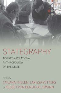 Book Cover for Stategraphy by Tatjana Thelen, Larissa Vetters, Keebet von BendaBeckmann