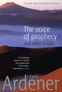 Book Cover for The Voice of Prophecy and Other Essays by Edwin Ardener