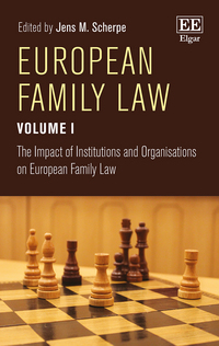 Book Cover for European Family Law Volume I by Jens M Scherpe