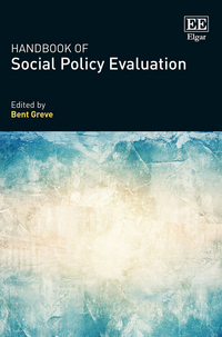 Book Cover for Handbook of Social Policy Evaluation by Bent Greve