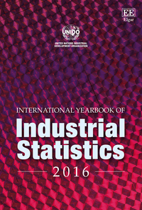 Book Cover for International Yearbook of Industrial Statistics 2016 by UNIDO