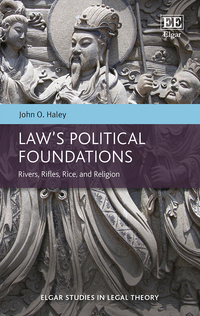 Book Cover for Law's Political Foundations by John Owen Haley