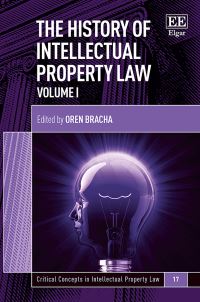 Book Cover for The History of Intellectual Property Law by Oren Bracha