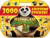 Book Cover for 3000 Awesome Stickers by Natalie Baker