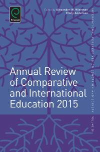 Book Cover for Annual Review of Comparative and International Education 2015 by Alexander W Wiseman, Emily Anderson