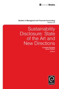 Book Cover for Sustainability Disclosure by Lucrezia Songini, Anna Pistoni