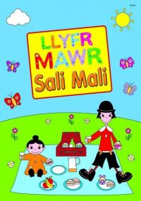 Book Cover for Llyfr Mawr Sali Mali by Rhian Mair Evans