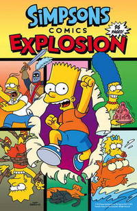 Book Cover for Simpsons Comics Explosion by Chuck Dixon