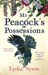 Book Cover for Mr Peacock's Possessions by Lydia Syson
