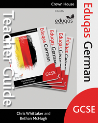 Book Cover for Eduqas GCSE German. Teacher Guide by Chris Whittaker, Bethan McHugh