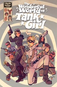 Book Cover for The Wonderful World of Tank Girl by Alan C Martin