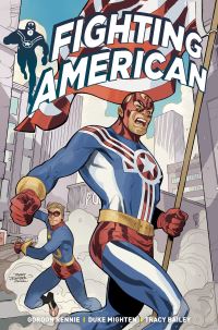 Book Cover for Fighting American. Brave New World by Gordon Rennie