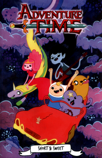Book Cover for Sugary Shorts. Volume 3 by Andy Hirsch, Ian McGinty, Luke Pearson, Jeremy Sorese, Pendleton Ward
