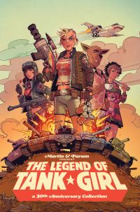 Book Cover for The Legend of Tank Girl by Alan C Martin