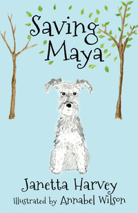 Book Cover for Saving Maya by Janetta Harvey