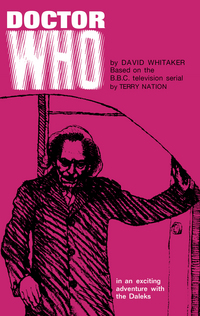 Book Cover for Doctor Who and the Daleks by David Whitaker