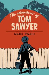Book Cover for The Adventures of Tom Sawyer by Mark Twain