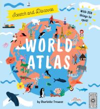 Book Cover for Scratch and Learn World Atlas by Jenny Broom