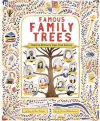 Book Cover for Famous Family Trees by Kari Hauge