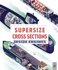 Book Cover for Supersize Cross Sections by Pascale Hédelin