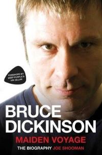 Book Cover for Bruce Dickinson by Joe Shooman