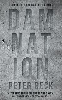 Book Cover for Damnation by Peter Beck