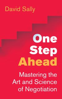 Book Cover for One Step Ahead by David Sally