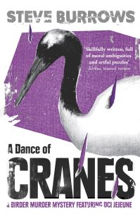 Book Cover for A Dance of Cranes by Steve Burrows