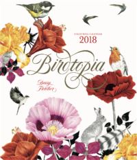 Book Cover for Birdtopia 2018 Colouring Calendar by Daisy Fletcher