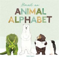Book Cover for Almost an Animal Alphabet by Katie Viggers