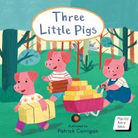 Book Cover for Three Little Pigs by Pat Corrigan
