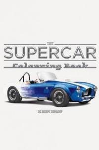 Book Cover for The Supercar Colouring Book by Robert Gardiner