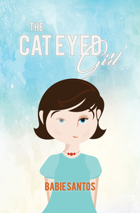 Book Cover for The Cat Eyed Girl by Babie Santos