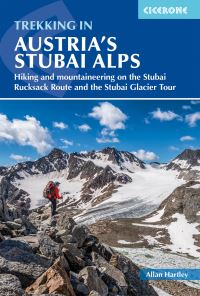Book Cover for Trekking in Austria's Stubai Alps by Allan Hartley