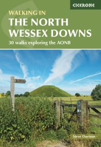Book Cover for Walking in the North Wessex Downs by Steve Davison