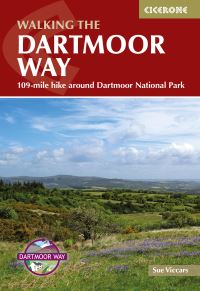 Book Cover for Walking the Dartmoor Way by Sue Viccars