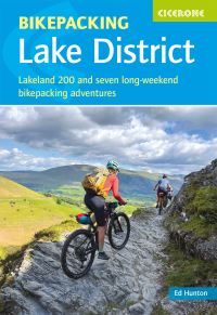 Book Cover for Bikepacking in the Lake District by Edward Hunton