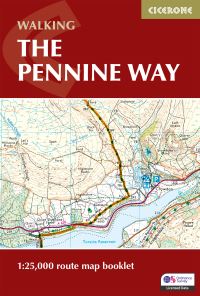 Book Cover for Walking the Pennine Way Map Booklet by Paddy Dillon
